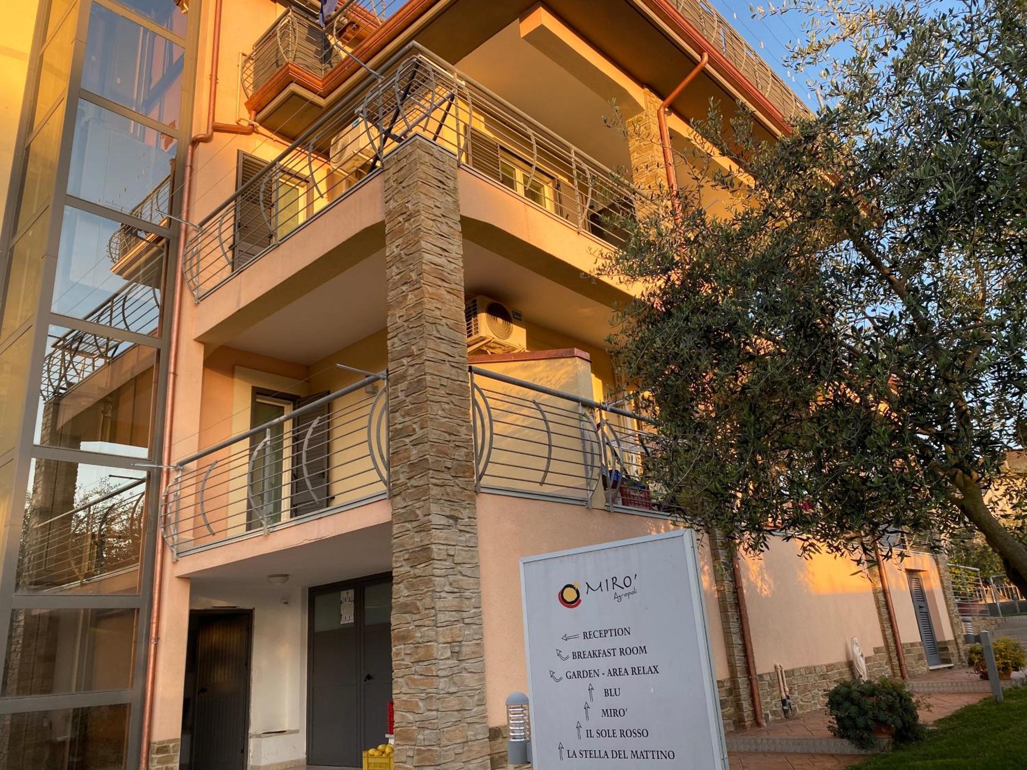 Miro' Agropoli Acomodação com café da manhã Exterior foto