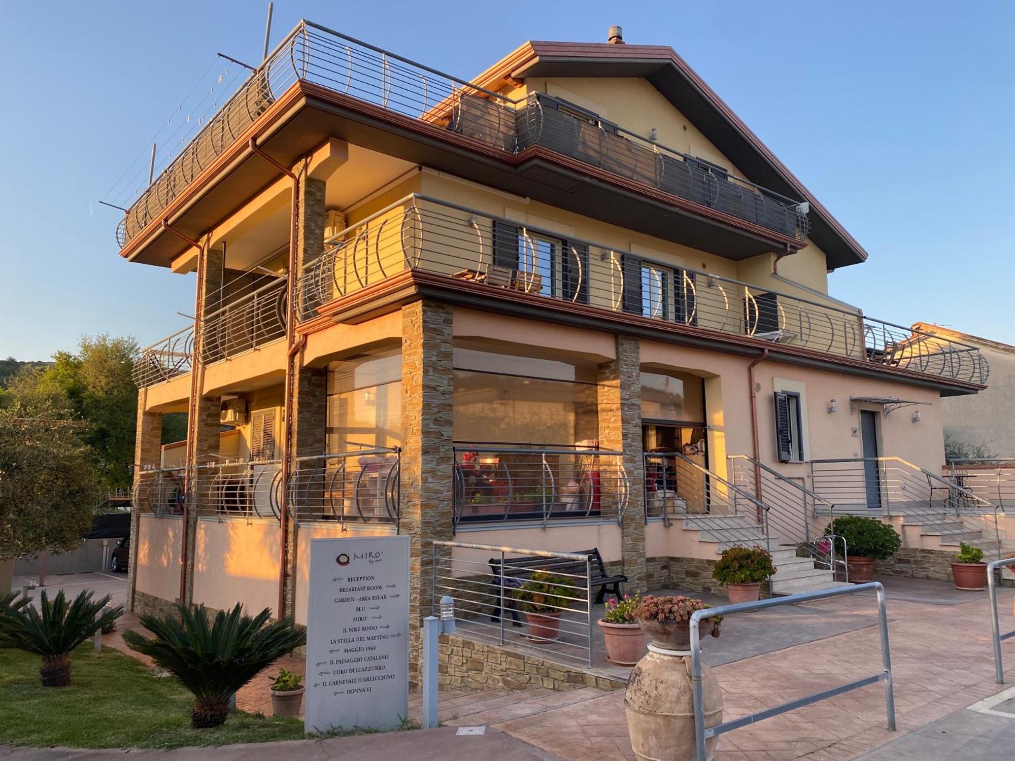 Miro' Agropoli Acomodação com café da manhã Exterior foto